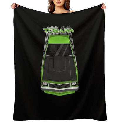 Holden Torana A9X - Green Throw Blanket