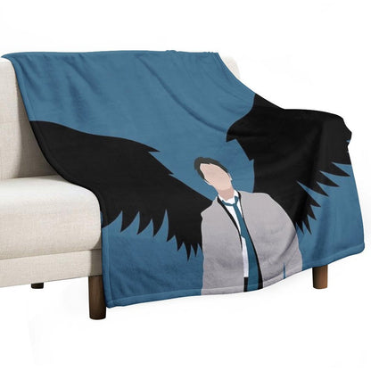 Supernatural - Castiel Throw Blanket