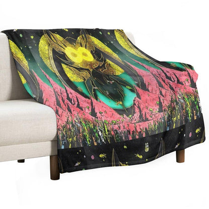 Dance Gavin Dance Merch - Mothership - Dance Gavin Dance -Mothership - DGD Throw Blanket