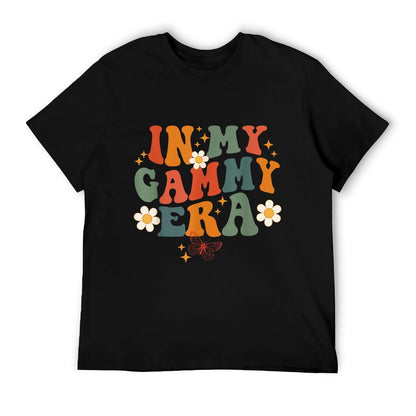 In My Gammy Era Retro Groovy Family Grandma Mother&#39;s Day T-Shirt