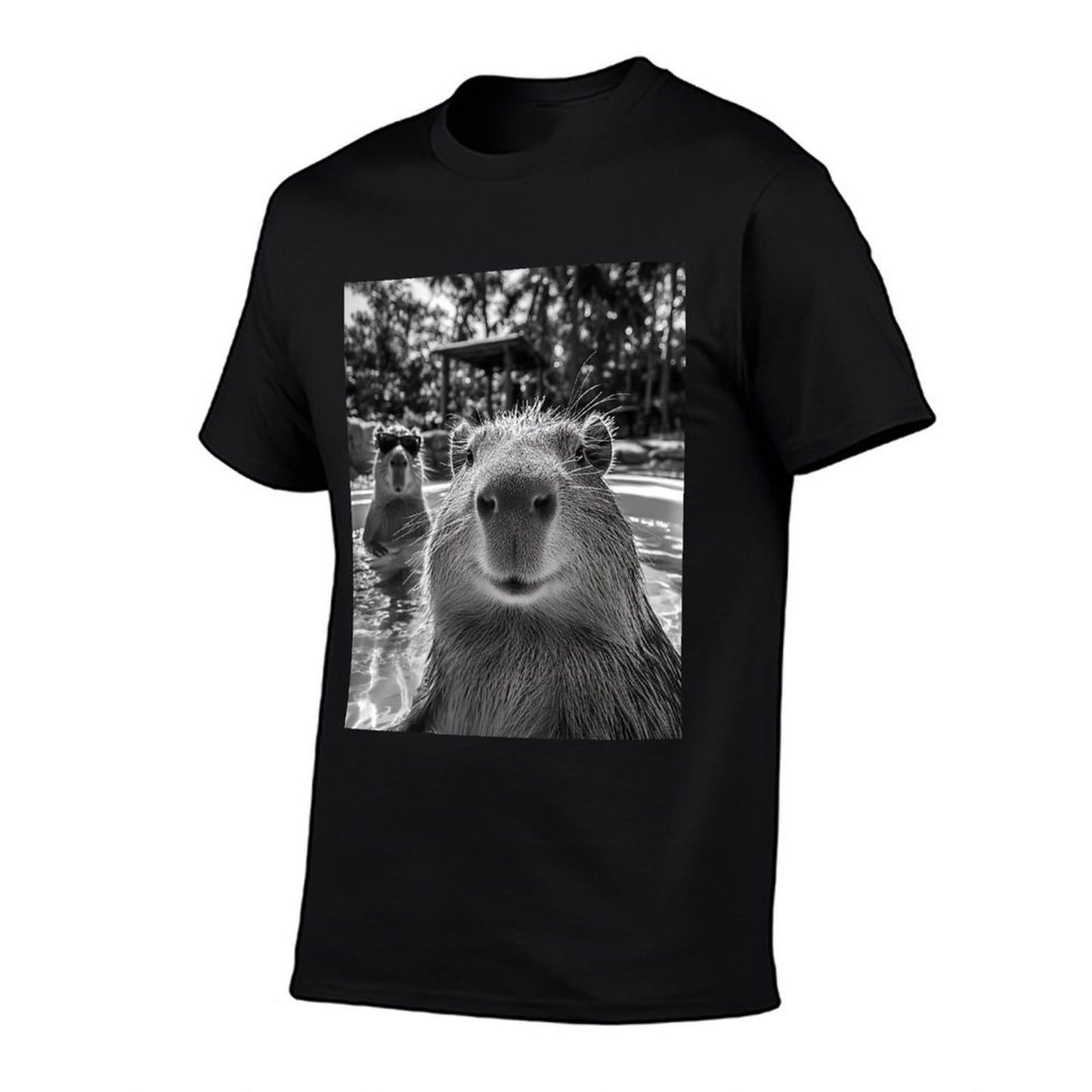 Cool Capybara Selfie T-Shirt