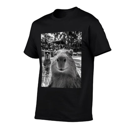 Cool Capybara Selfie T-Shirt