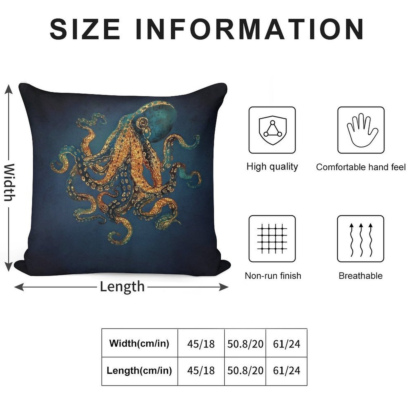 Underwater Dream IV Soft Washable Throw Pillow