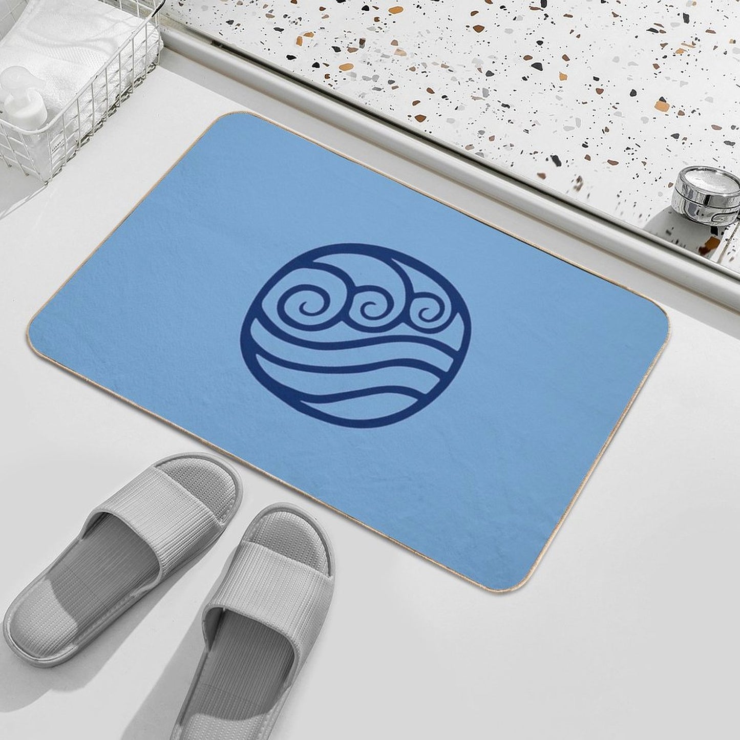Waterbending Logo Bath Mat