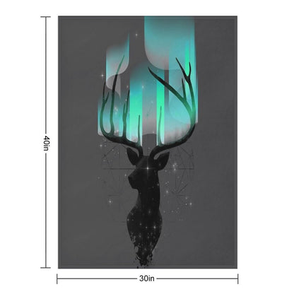 Northern Lights Throw Blanket