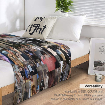 Sturniolo Triplets Cute Collage Throw Blanket