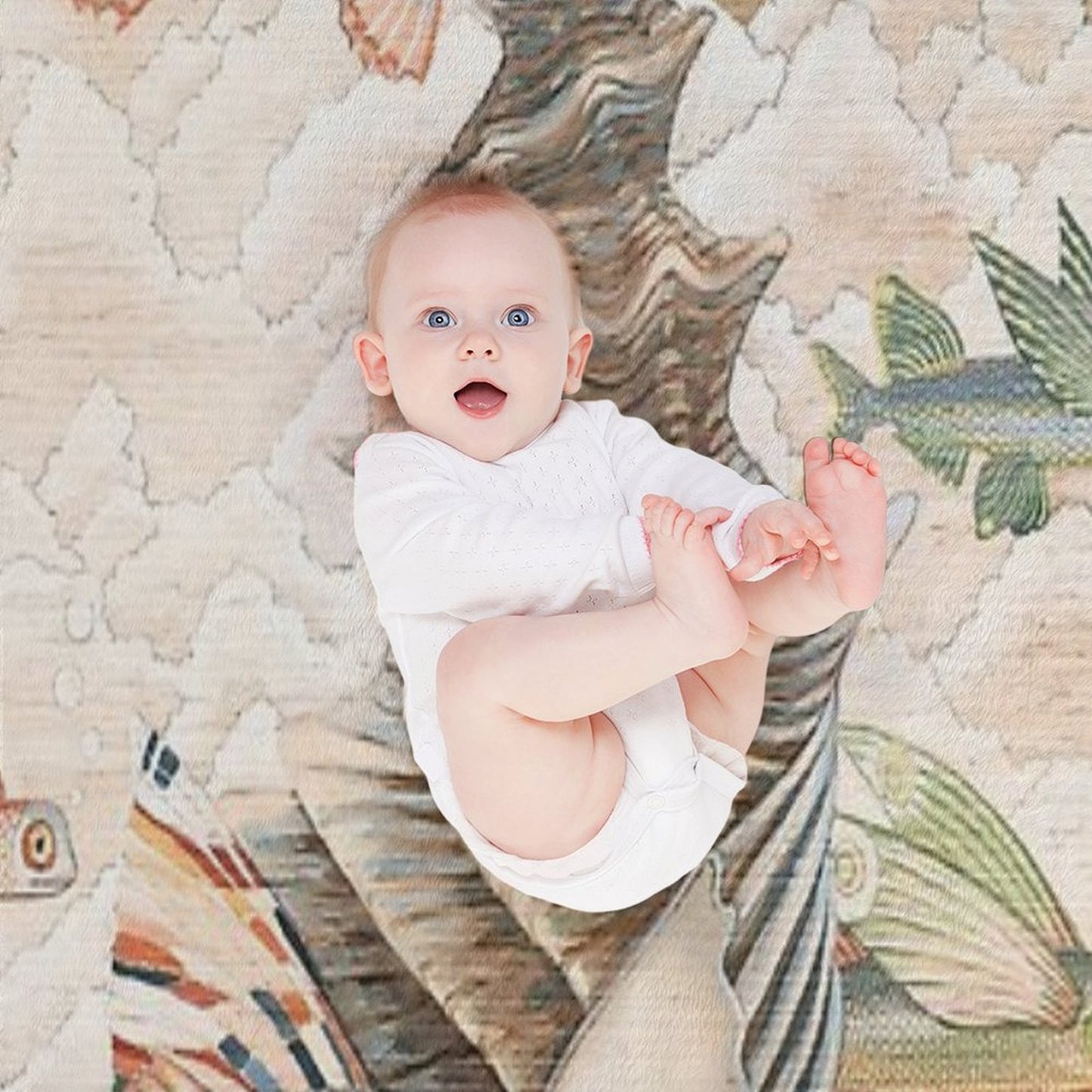 Sea Dream Throw Blanket