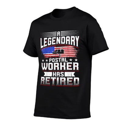 Retired Postal Worker Mailman Retirement T-Shirt
