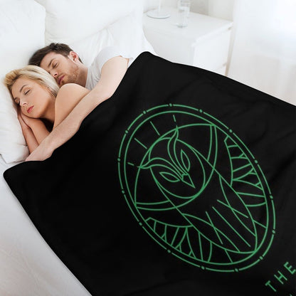 All Seeing Owl Throw Blanket