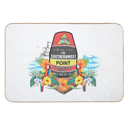Southernmost Point Key West Bath Mat
