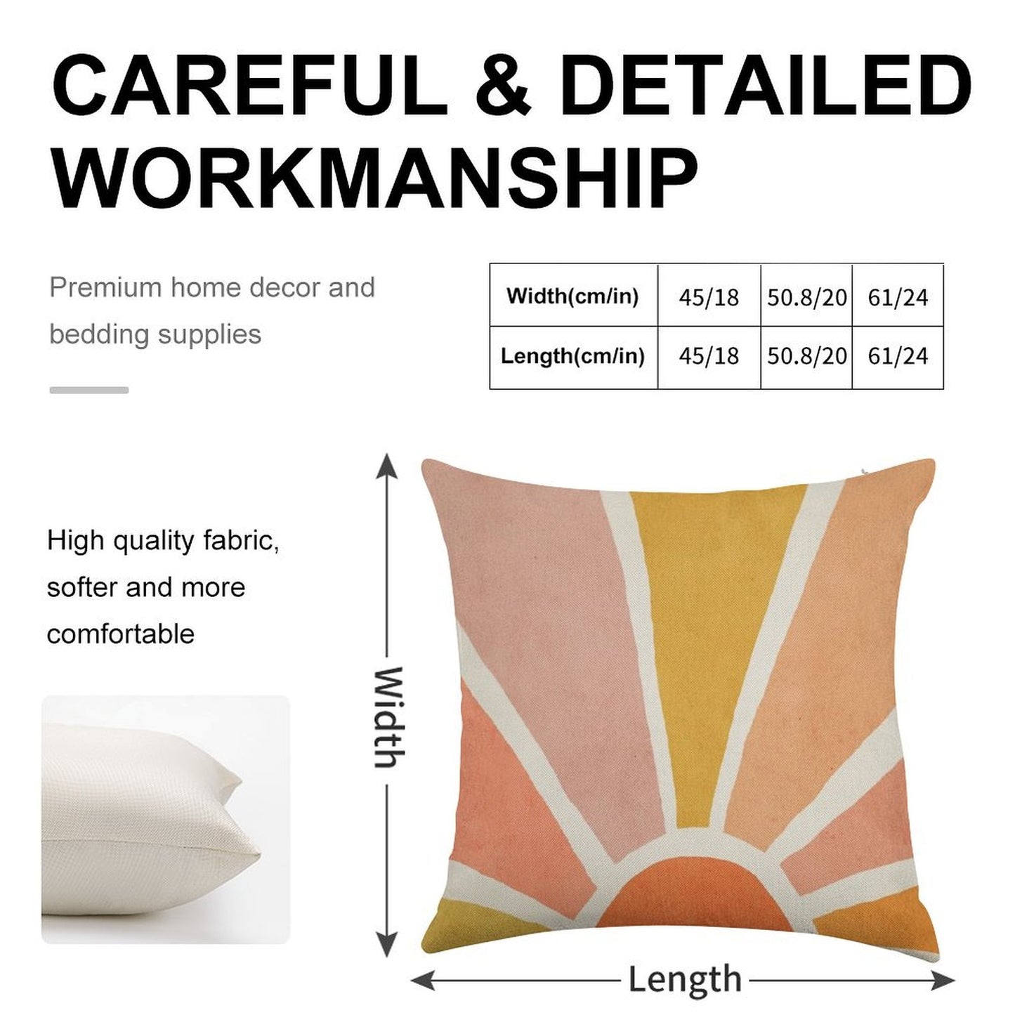 Sun, Abstract, Mid Century Modern Kids Wall Art, Nursery Room Linen Throw Pillow Cover