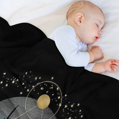 Throne of Glass- Forest Stag Throw Blanket