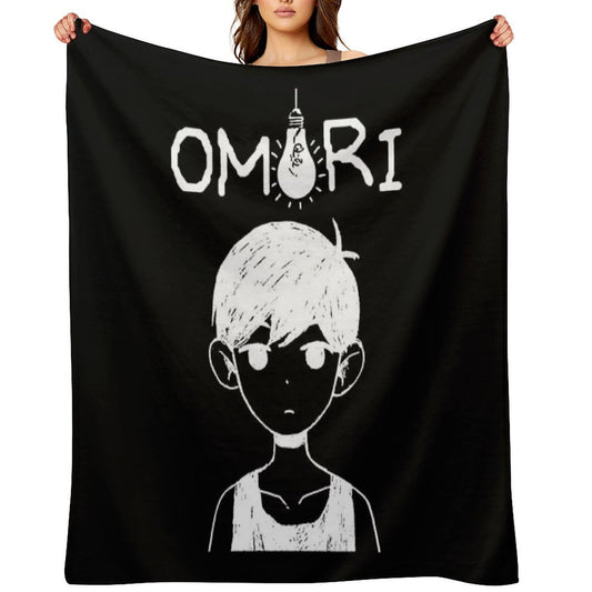 Omori Merch Omori Throw Blanket