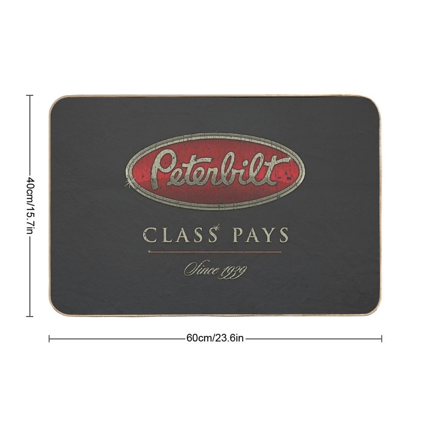Peterbilt Class Pays 1939 Bath Mat