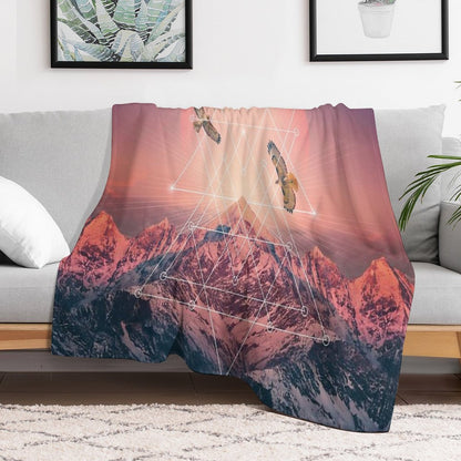 Find The Strength To Rise Up Throw Blanket