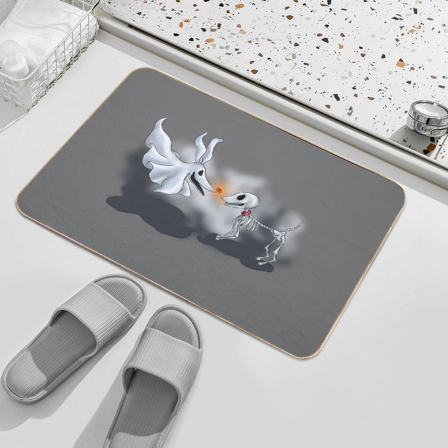 Nightmare Dogs Bath Mat