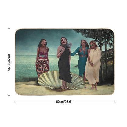 The Real Housewives of Shock Wave Bath Mat