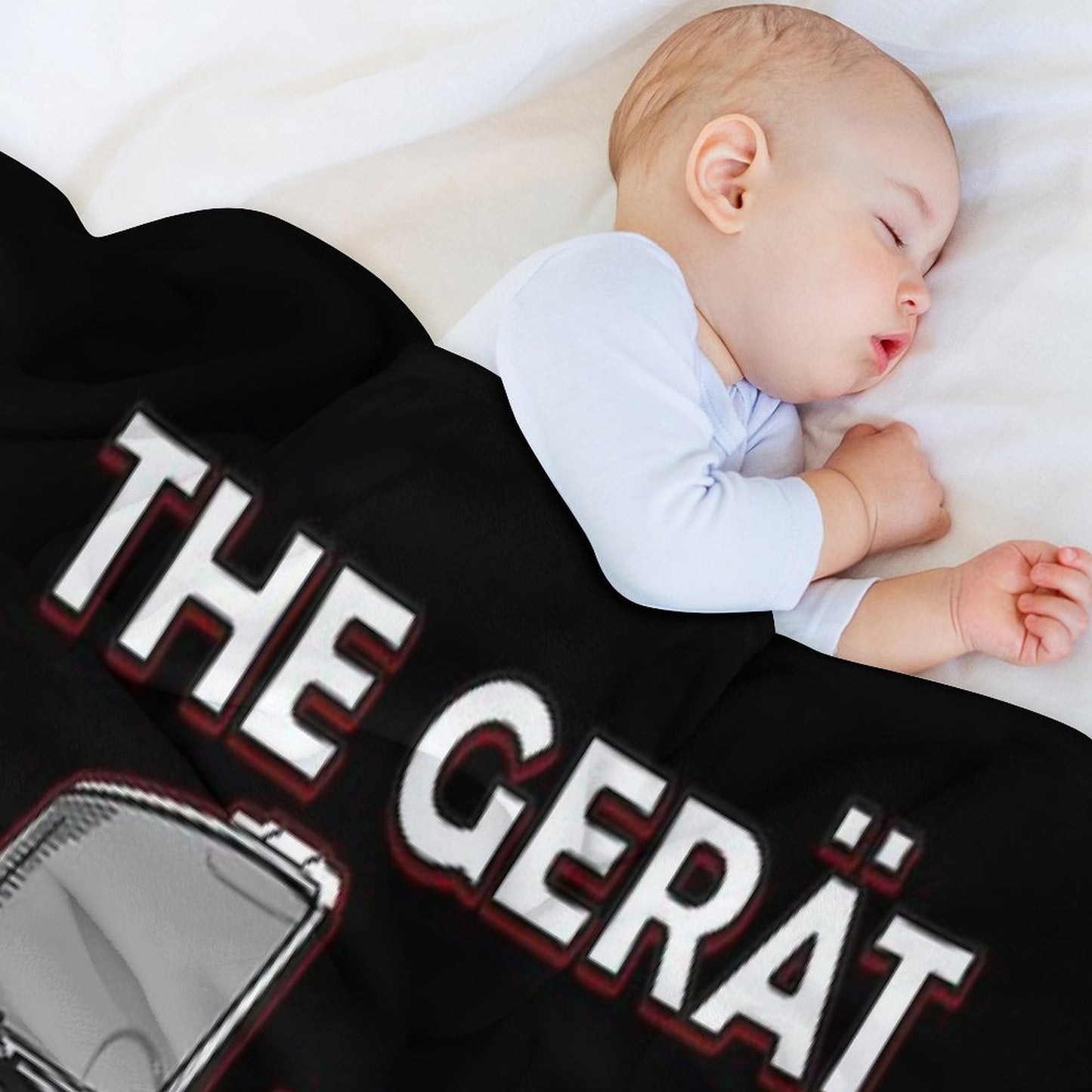 THE GREAT UNIMOG (UNIversal-MOtor-Gerät) - on Black Throw Blanket