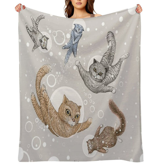 Cat Throw Blanket