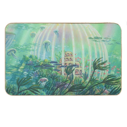 Ponyo Painting Anime Underwater Bath Mat