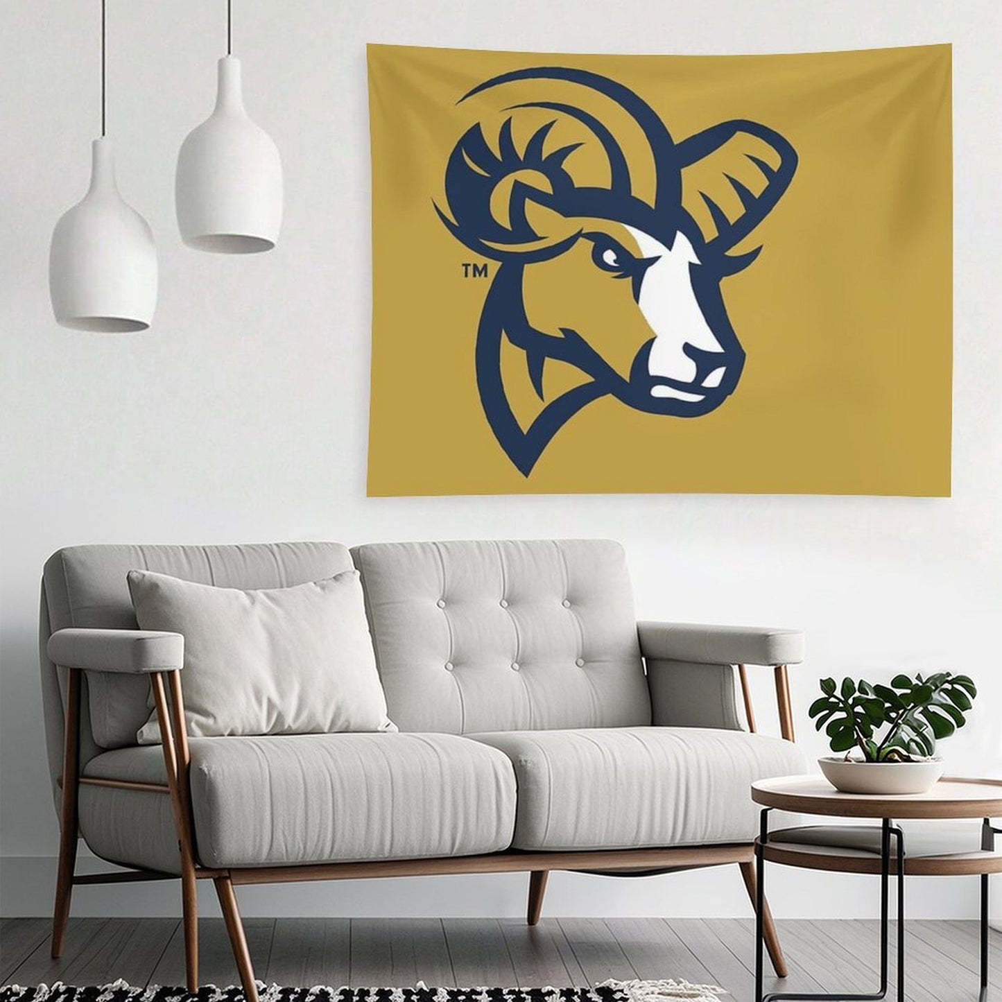 Suffolk University Ram Tapestry