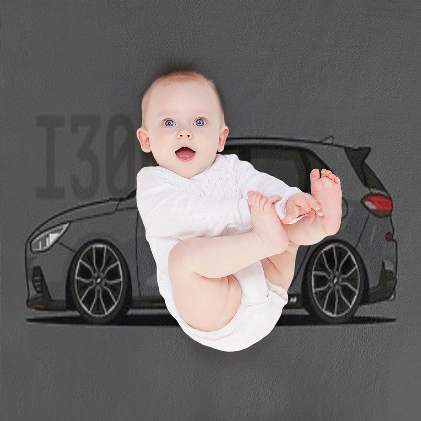 Hyundai I30N Throw Blanket