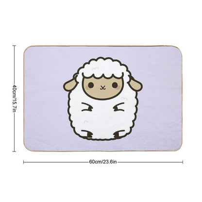 Cute Lamb Bath Mat