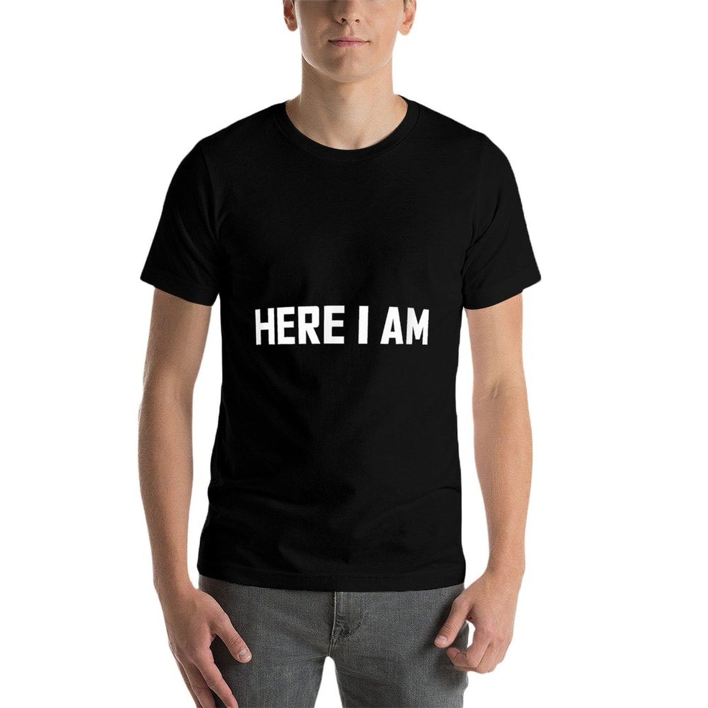 HERE I AM  Breathable T-Shirt