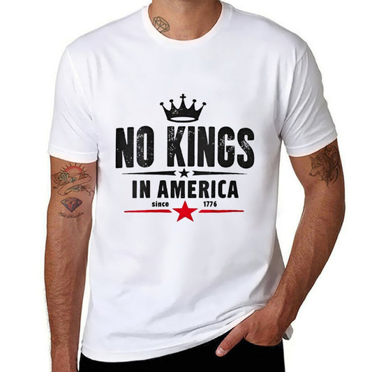 Womens No Kings In America Since 1776  Durable T-Shirt
