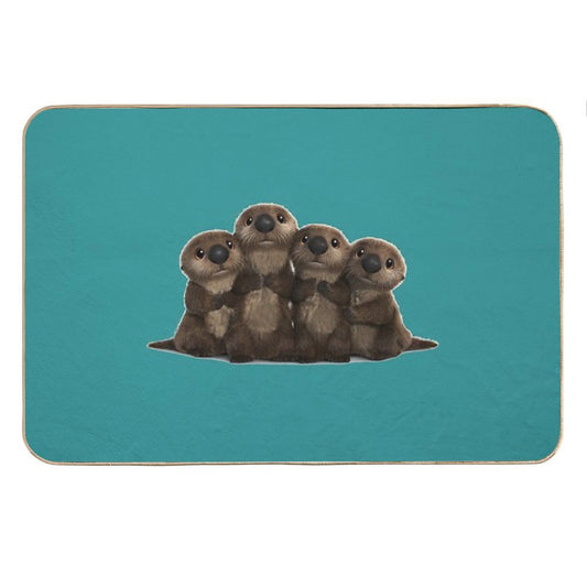 Otters from Finding Dory Bath Mat