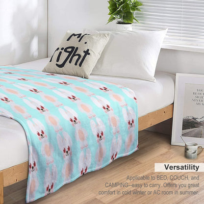Bandy The Bunny Throw Blanket