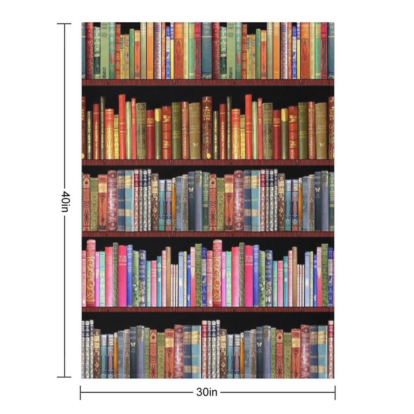 Jane Austen Antique Books, British Antique Books Throw Blanket