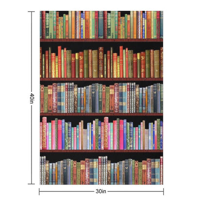 Jane Austen Antique Books, British Antique Books Throw Blanket