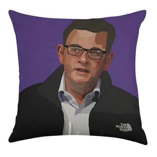 Dan Andrews – North Face Linen Throw Pillow Cover
