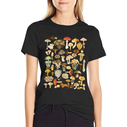 Mushroom Mycology Fungi Foraging Mushroom Whisperer T-Shirt