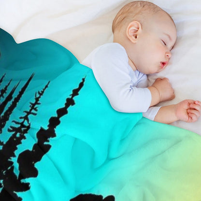 MTB Colors Throw Blanket