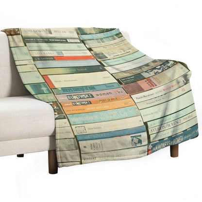 Bookworm Throw Blanket