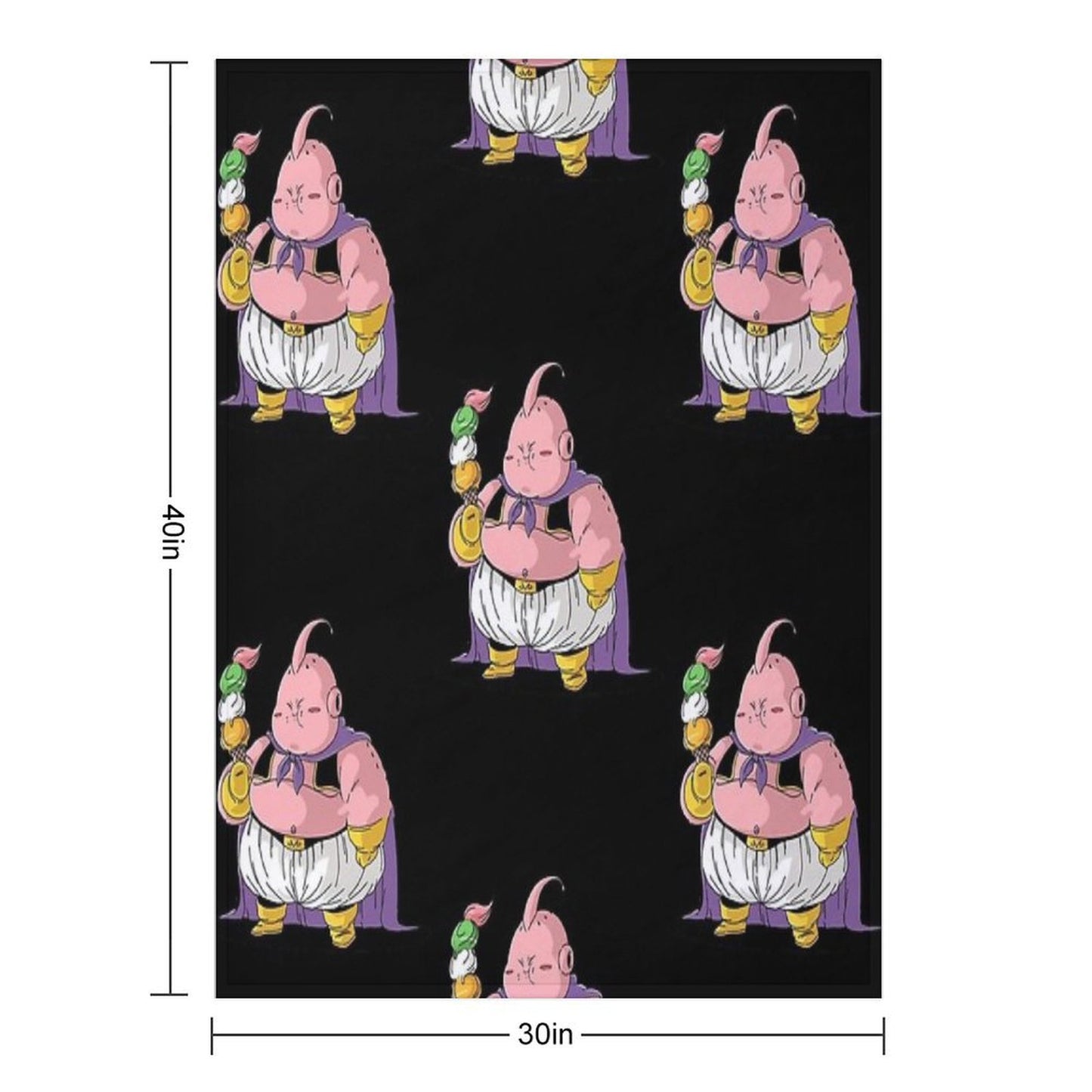 Majin Buu Throw Blanket
