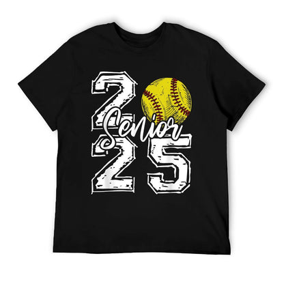 Class of 2025 Softball Senior 2025 Back To School Funny T-Shirt