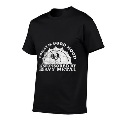 Funny Cute Vintage Retro Heavy Metal Or Heavy Metal  Breathable T-Shirt