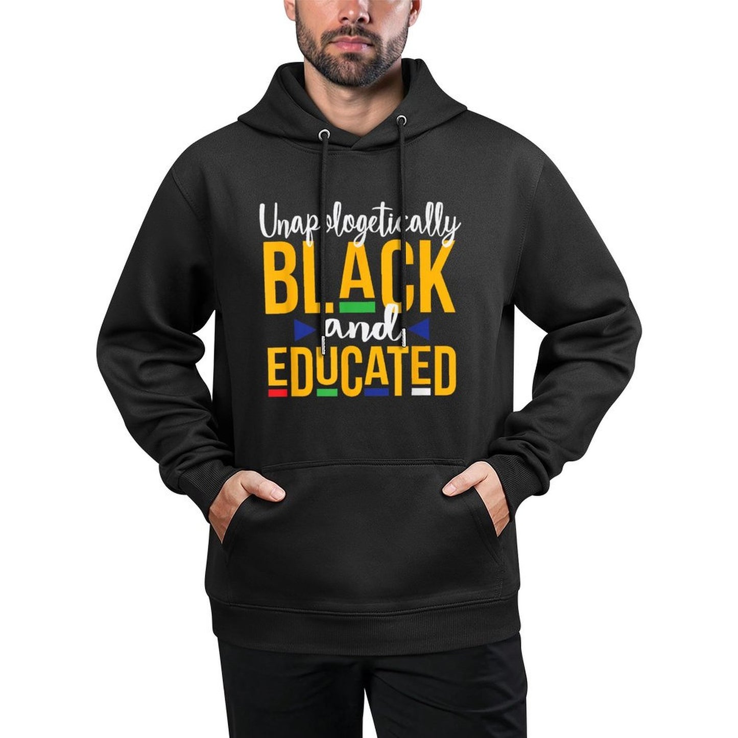 Unapologetically Black Educated Dop E Melanin Christmas Gift Machine Washable Hoodie