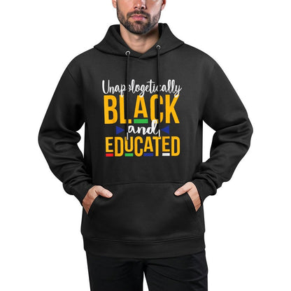 Unapologetically Black Educated Dop E Melanin Christmas Gift Machine Washable Hoodie