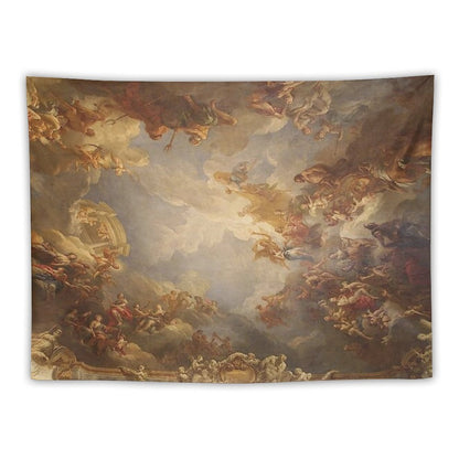 Brown Ceiling at Versailles Renaissance Panting Tapestry