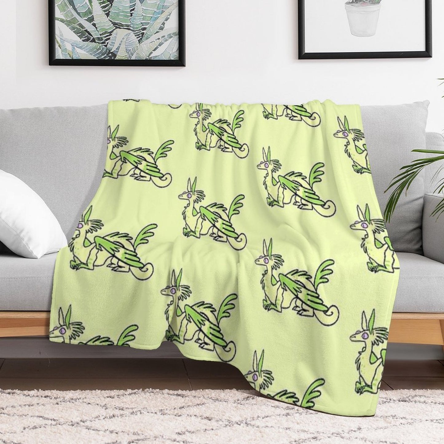 Willowyrm Throw Blanket