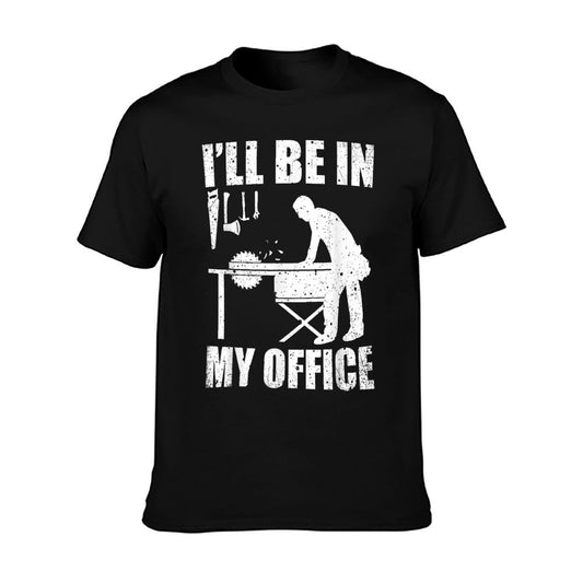 Mens Funny Woodworking Carpenter Carpentry Woodworker Gift T-Shirt