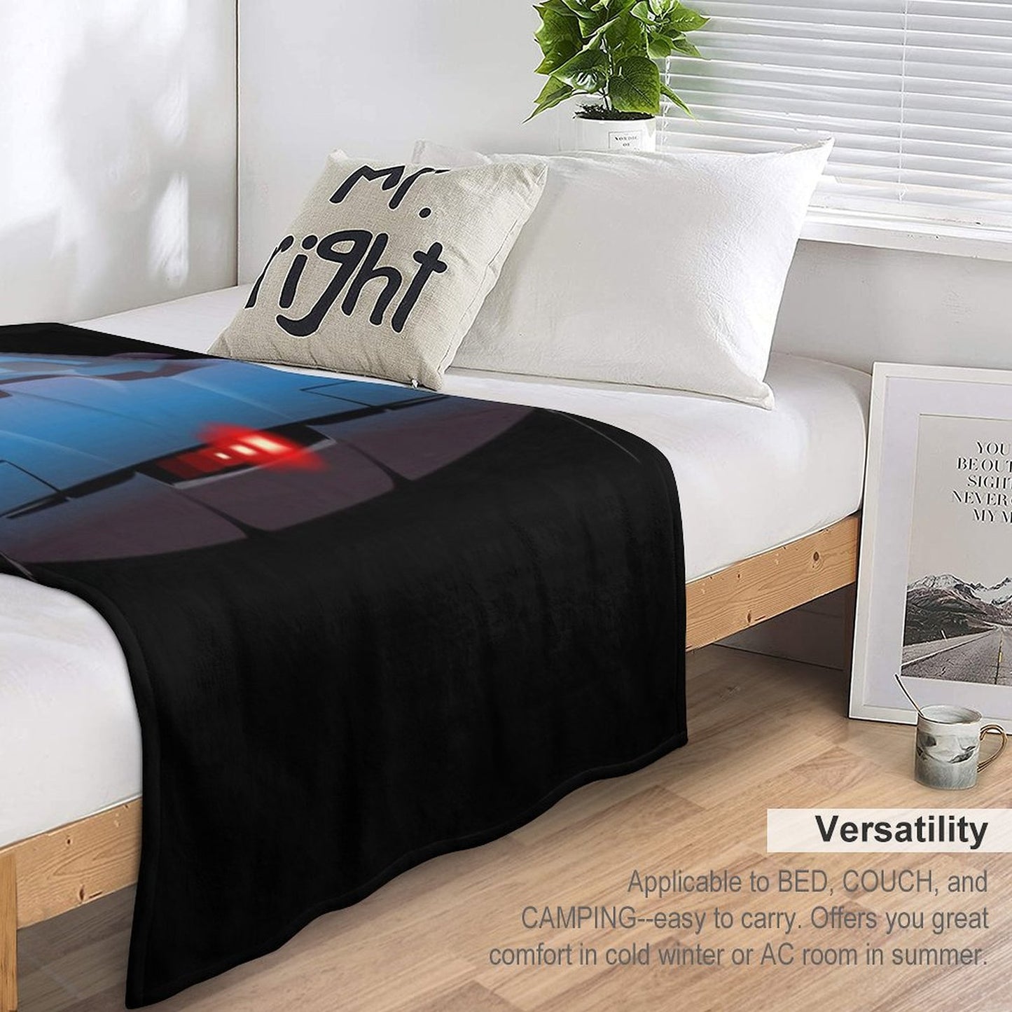 KITT Throw Blanket