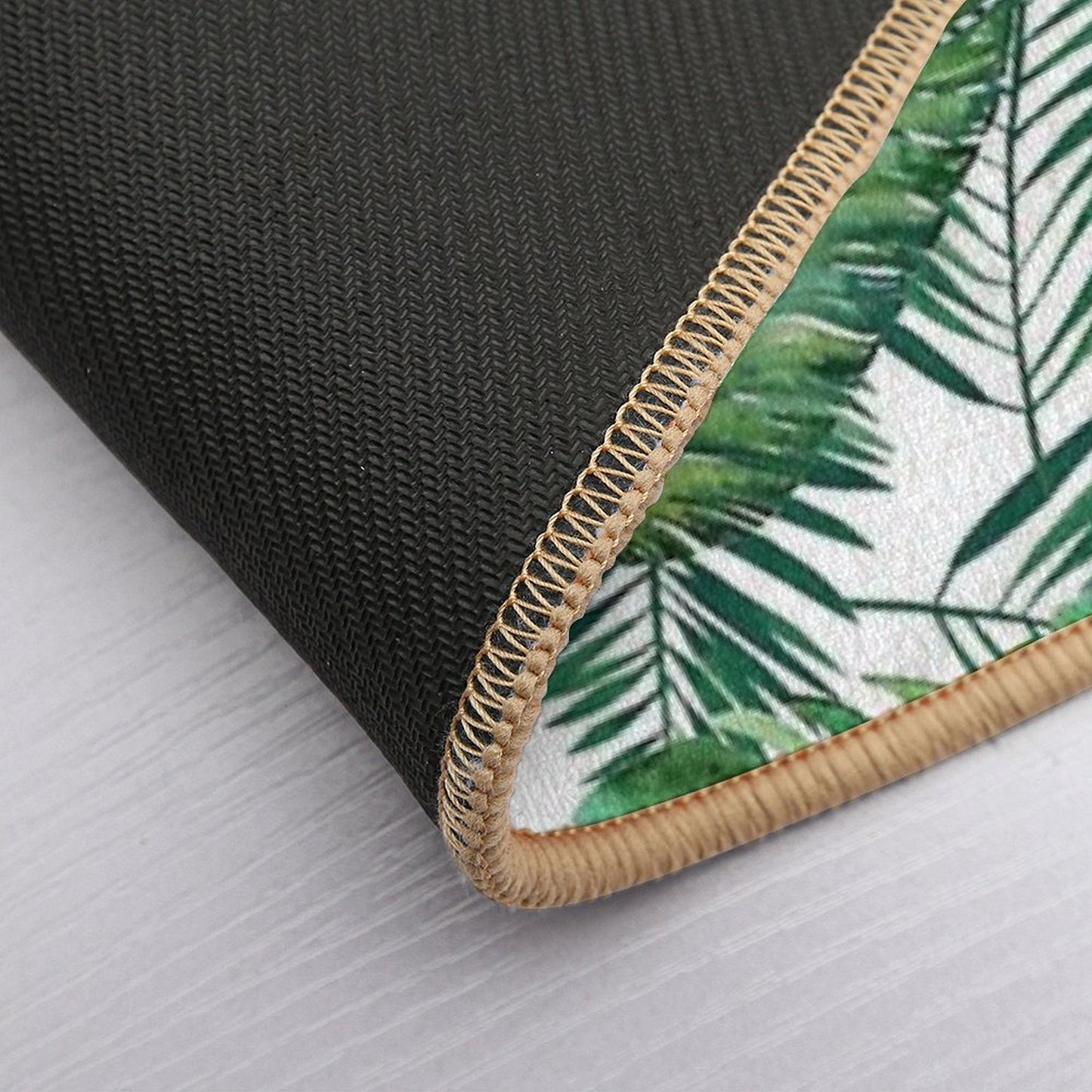 Monstera Banana Palm Leaf Bath Mat