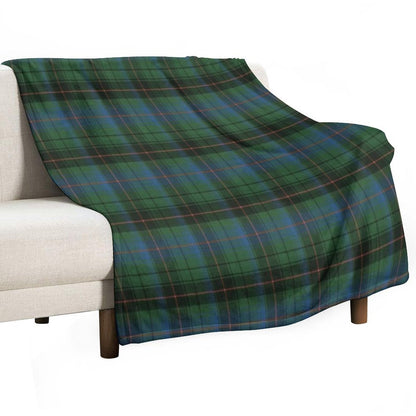 Davidson Clan Ancient Tartan Throw Blanket
