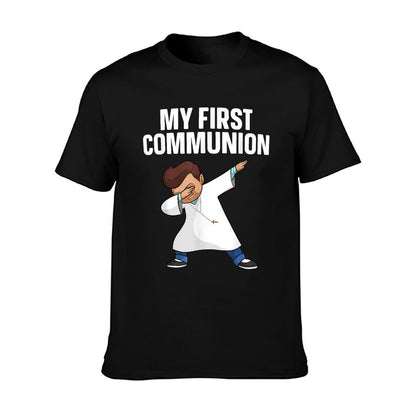 First Communion Art For Boys Girls Kids 1st Holy Communion T-Shirt