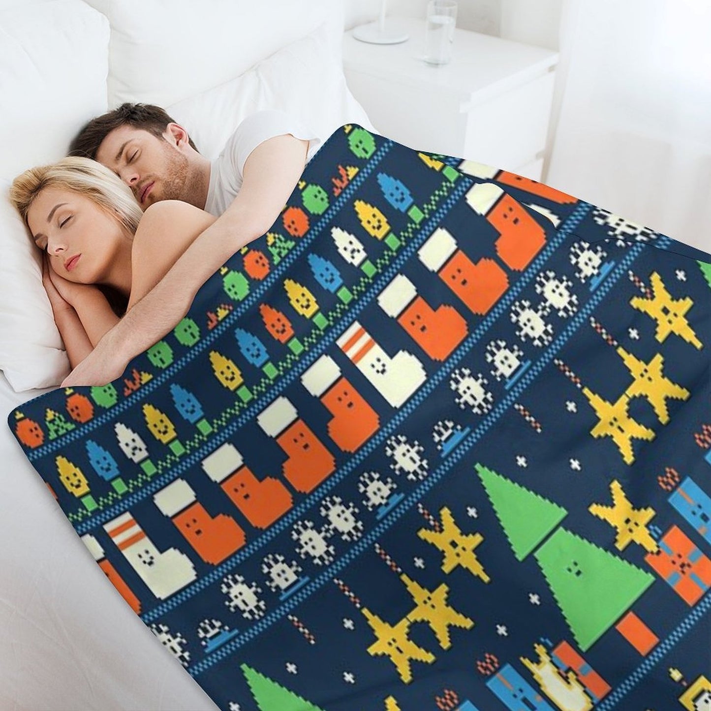 Merry Christmess Throw Blanket